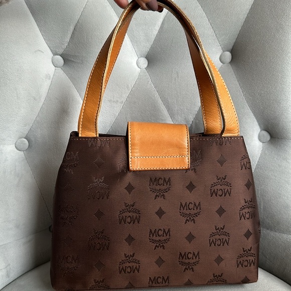 MCM Nylon Top Handle Bag - Picture 5 of 17